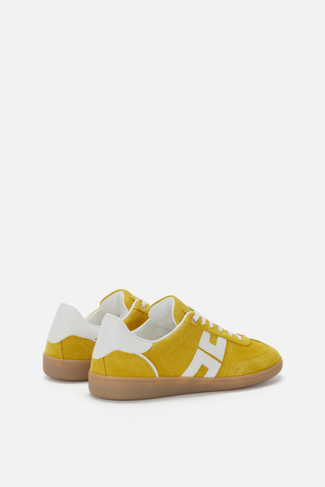 Elisabetta Franchi Sneakers Scamosciate con Logo Cc SUN/AVORIO SA61G61E2 