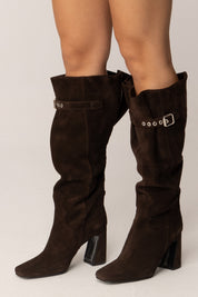 Aniye By Stivali Lily Corsair In Suede 1A1240 MOKA 