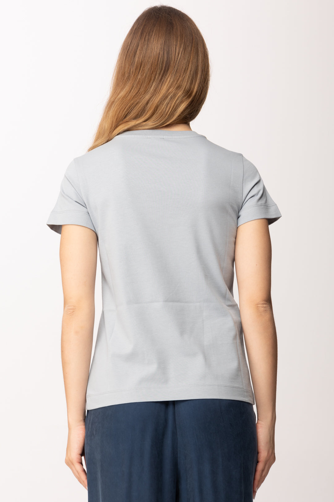 Pinko T-shirt In Cotone con Logo Ricamato 100355 A339 E87
