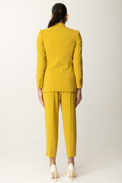Elisabetta Franchi Tailleur giacca e pantalone TP00351E2 CURRY