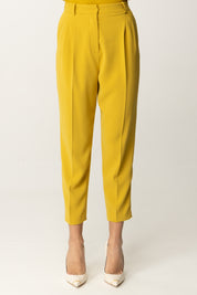 Elisabetta Franchi Tailleur giacca e pantalone TP00351E2 CURRY