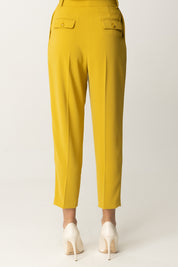 Elisabetta Franchi Tailleur giacca e pantalone TP00351E2 CURRY