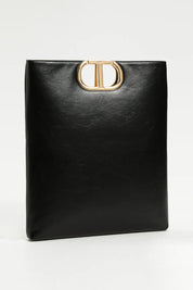 Twinset Tote piatta con manico Oval T 252TD8090 NERO