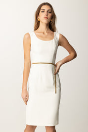 Marciano by Guess Tubino bodycon Vittoria con cintura catena 5GGK12 7300A SANDY SHORE