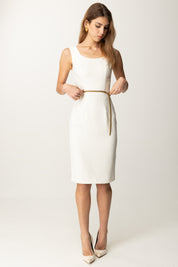 Marciano by Guess Tubino bodycon Vittoria con cintura catena 5GGK12 7300A SANDY SHORE