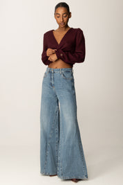 Twin-set Maglia Coprispalle In Misto Mohair 252TP3525 WINETASTING