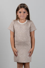 Elisabetta Franchi Bambina Aabito con Paillettes All-over EFAB688CFL158.2099