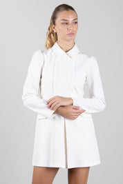 Elisabetta Franchi Bambina Abito Chemisier In Crêpe con Doppia Bottonatura EFAB6820GA022.0067