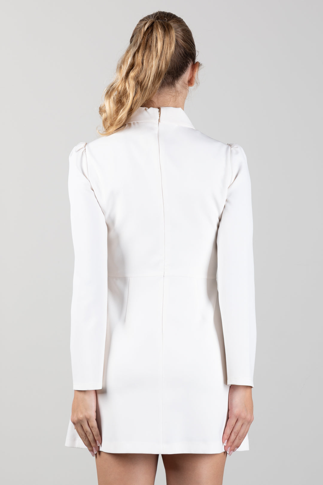 Elisabetta Franchi Bambina Abito Chemisier In Crêpe con Doppia Bottonatura EFAB6820GA022.0067