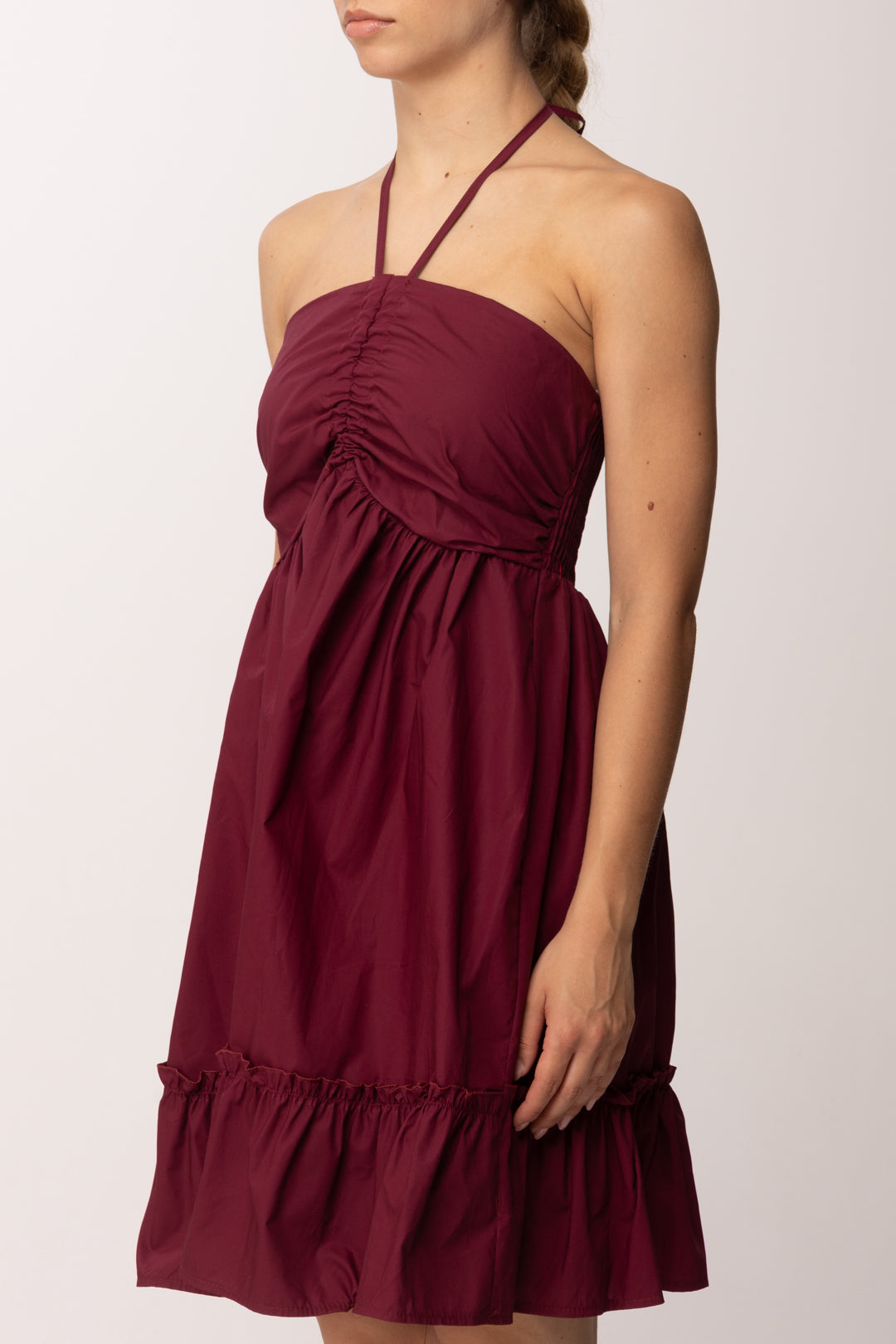 Khloe Femme Abito con Bratelline Al Collo 25200 BORDEAUX