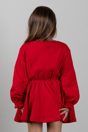 Elisabetta Franchi Bambina Abito con Logo Ricamato EGAB2470FF002.3014