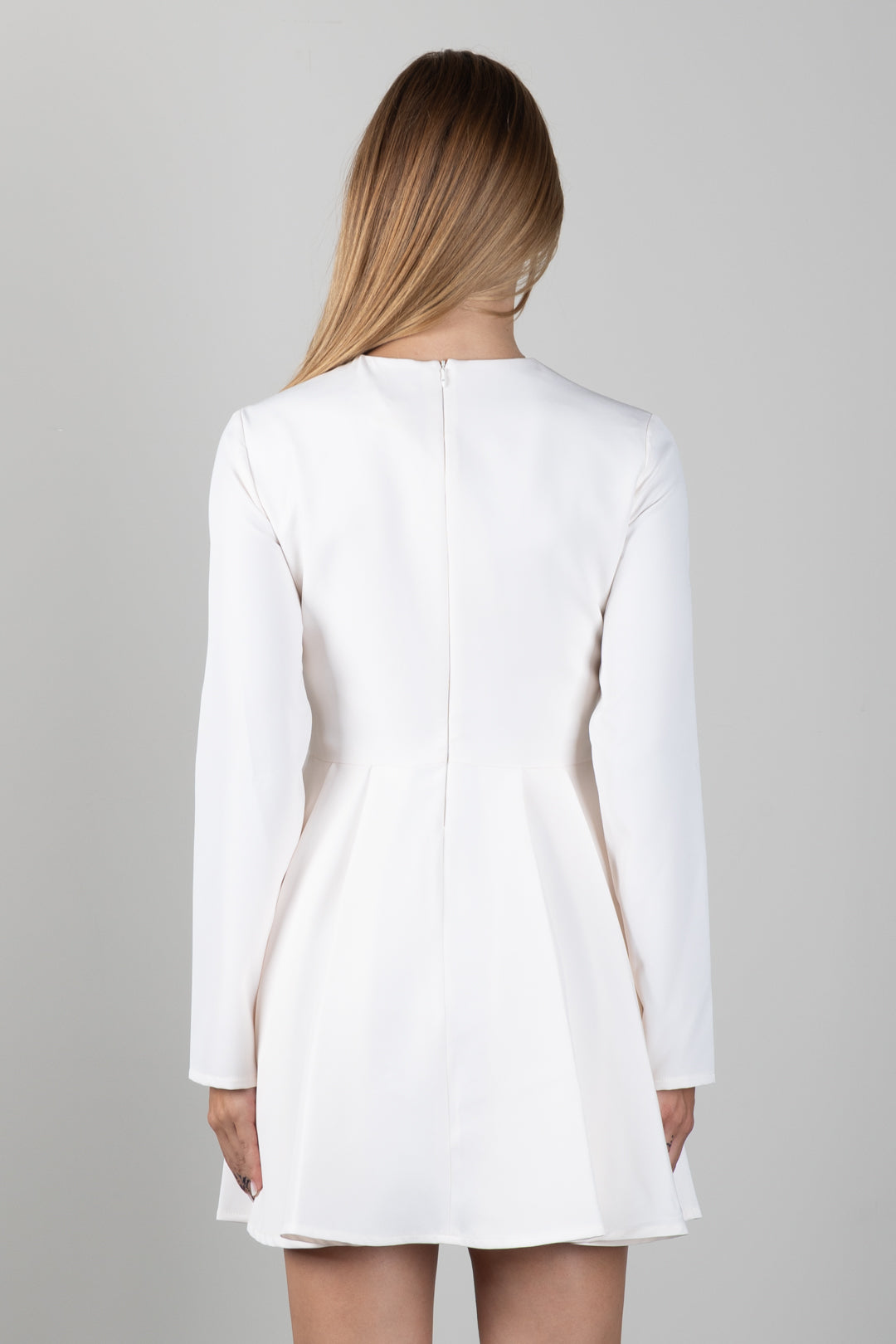 Elisabetta Franchi Bambina Abito Corto con Ricamo Piuma e Logo EFAB7090GA022.0067
