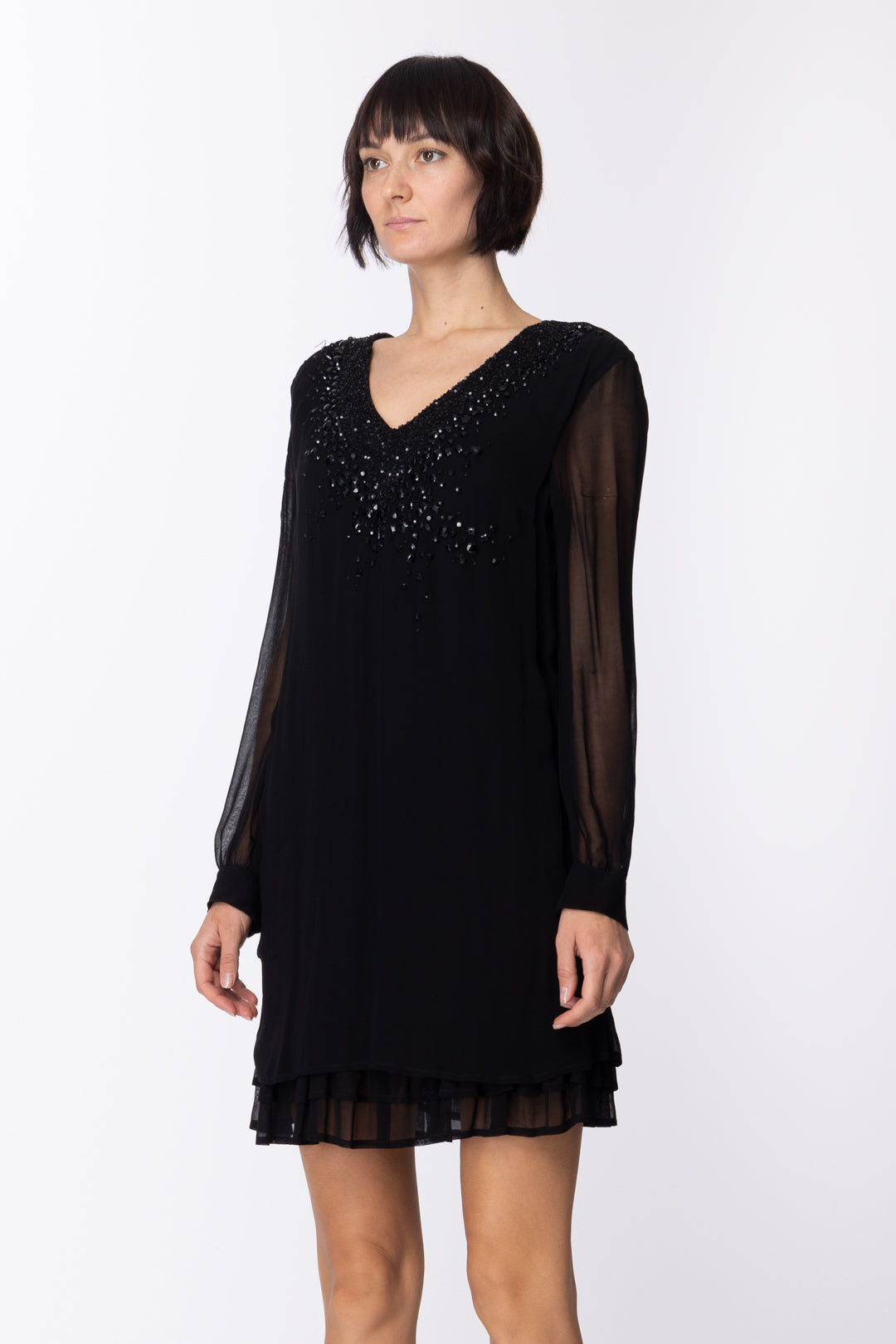 Elegant Sequin Tulle Dress