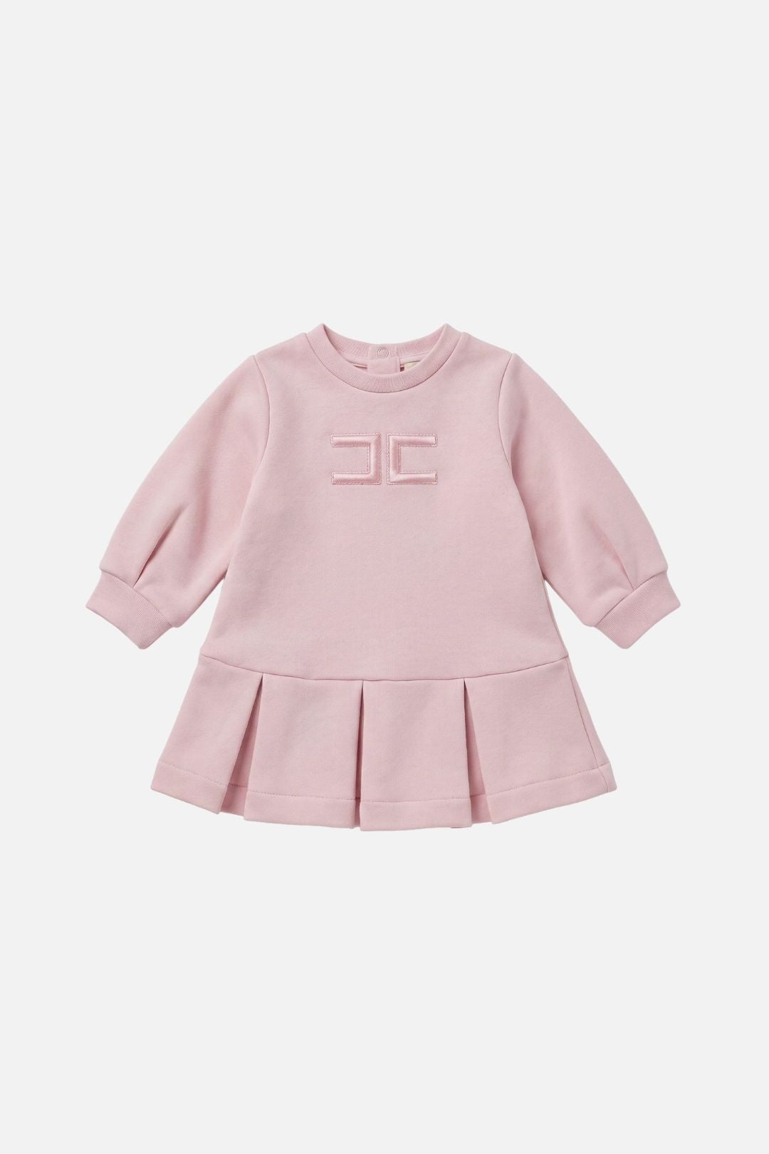 Elisabetta Franchi Bambina Abito Felpa con Ricamo Cc ENAB0800FF002.C263