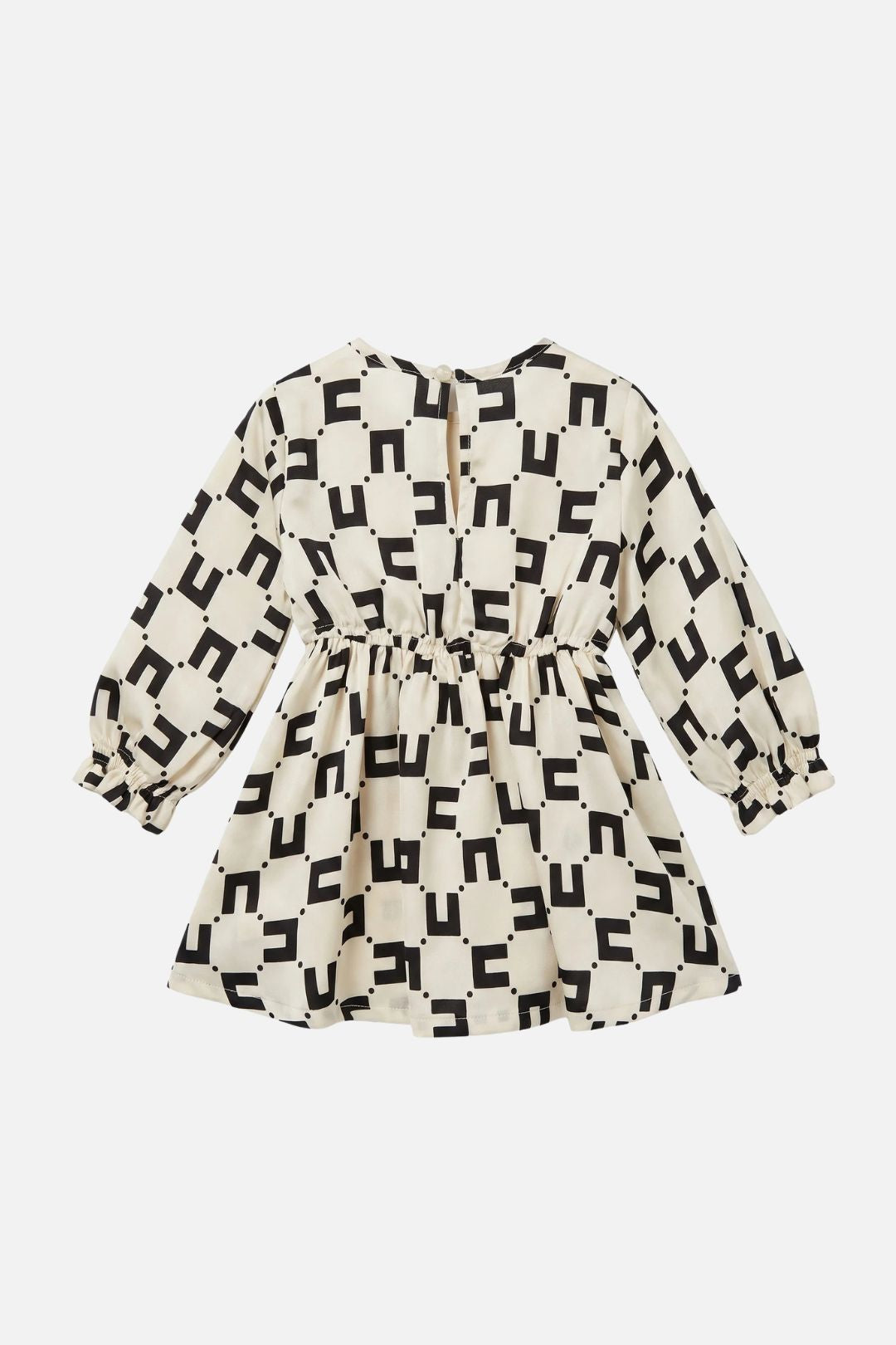 Elisabetta Franchi Bambina Abito In Crêpe Di Viscosa con Stampa Cc ENAB0880VI014.D027