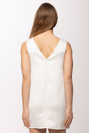Elisabetta Franchi Bambina Abito In Duchesse con Organza e Ricamo EFAB6600RA016.0004