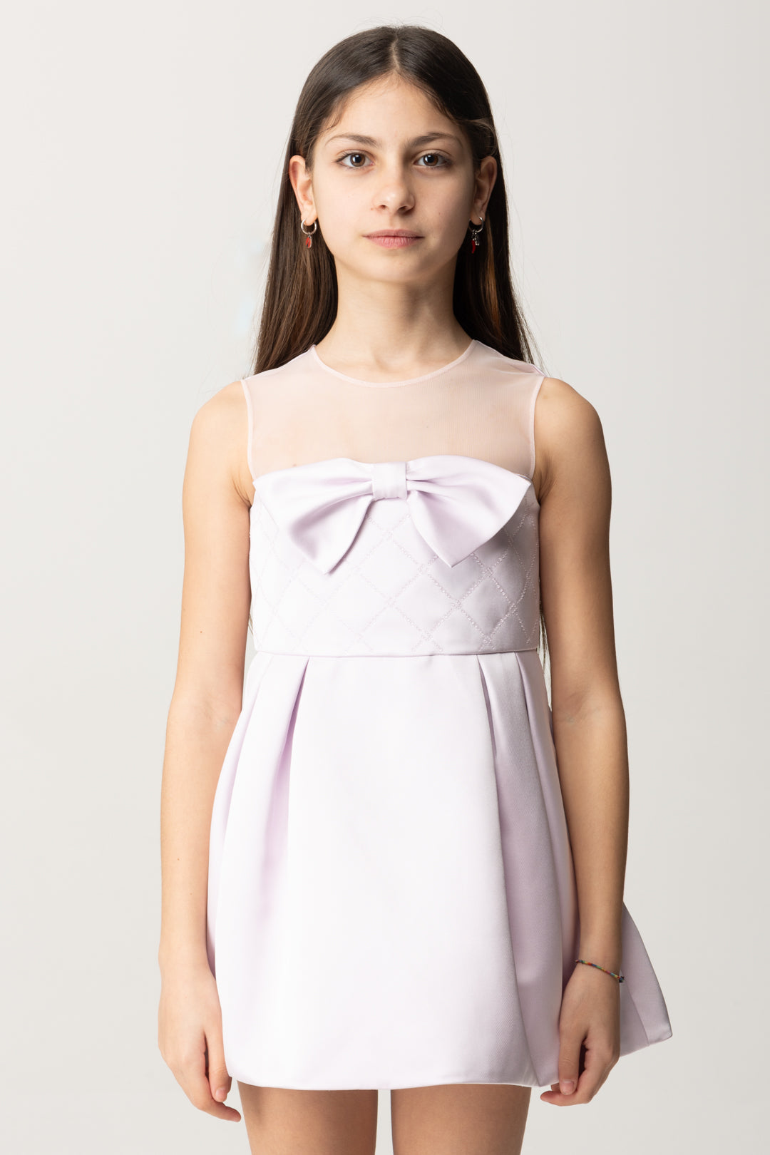 Mia Bambina Abito Elisabetta Franchi Abito Con Fiocco Best Vestiti