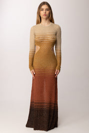 Akep Abito In Lurex con Cut Out VSKD13303 VARIANTE 1
