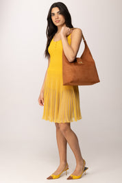 Elisabetta Franchi Abito In Maglia à Jour con Trasparenze AM10B61E2 SUN