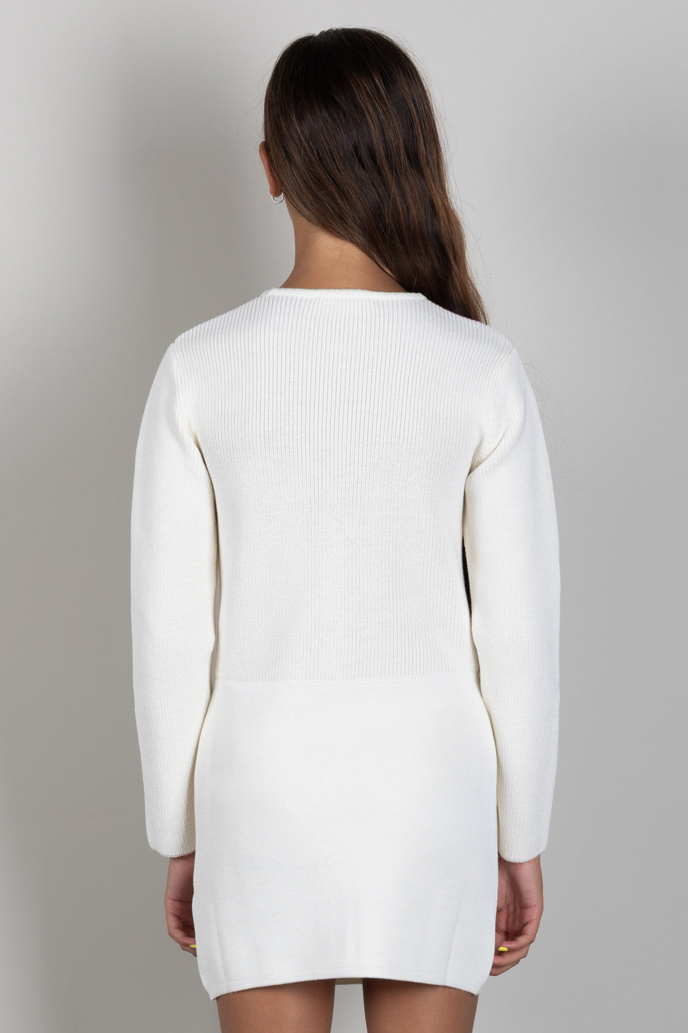 Elisabetta Franchi Bambina Abito In Maglia con Tasche EFAB681CFL159.0077