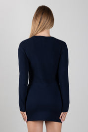 Elisabetta Franchi Bambina Abito In Maglia con Tasche EFAB681CFL159.4462
