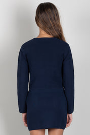 Elisabetta Franchi Bambina Abito In Maglia con Tasche EFAB681CFL159.4462