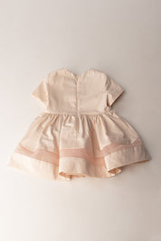 Elisabetta Franchi Bambina Abito In Popeline con Organza e Mutandina ENAB0720CA235.C036