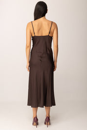 Khloe Femme Abito Lingerie In Raso con Pizzo MORO