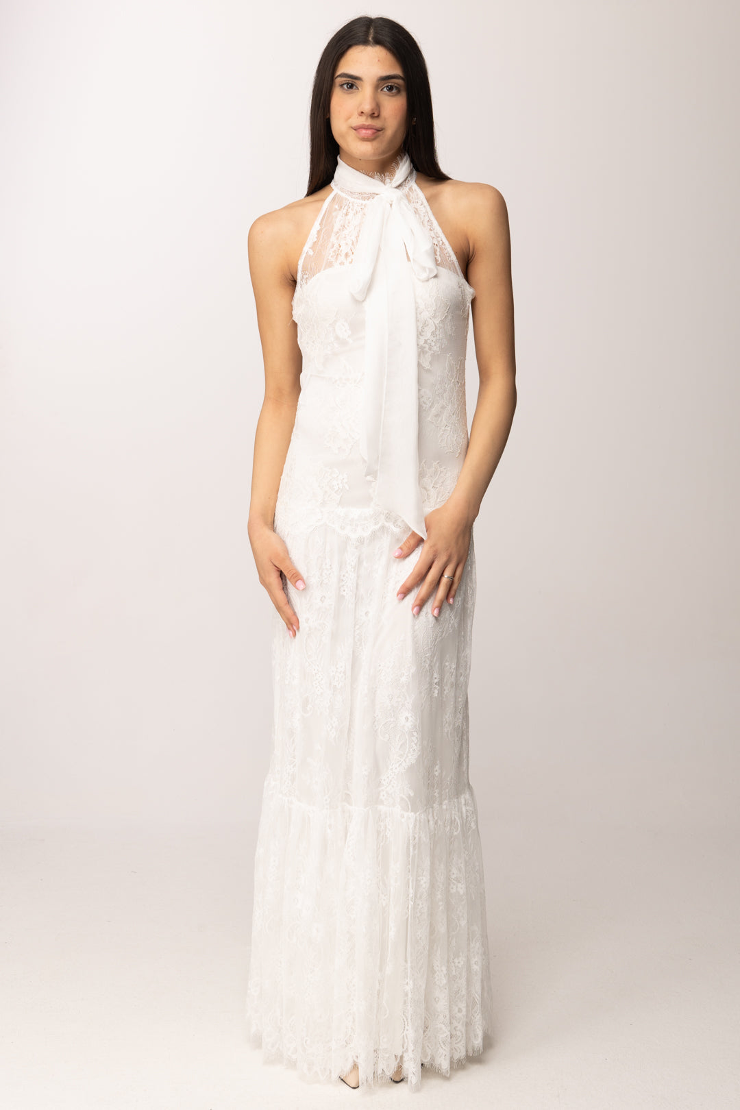 aniye by olga dress with anthracite glitter ruches GIA RHINESTONE MAXI DRESS AKIRA