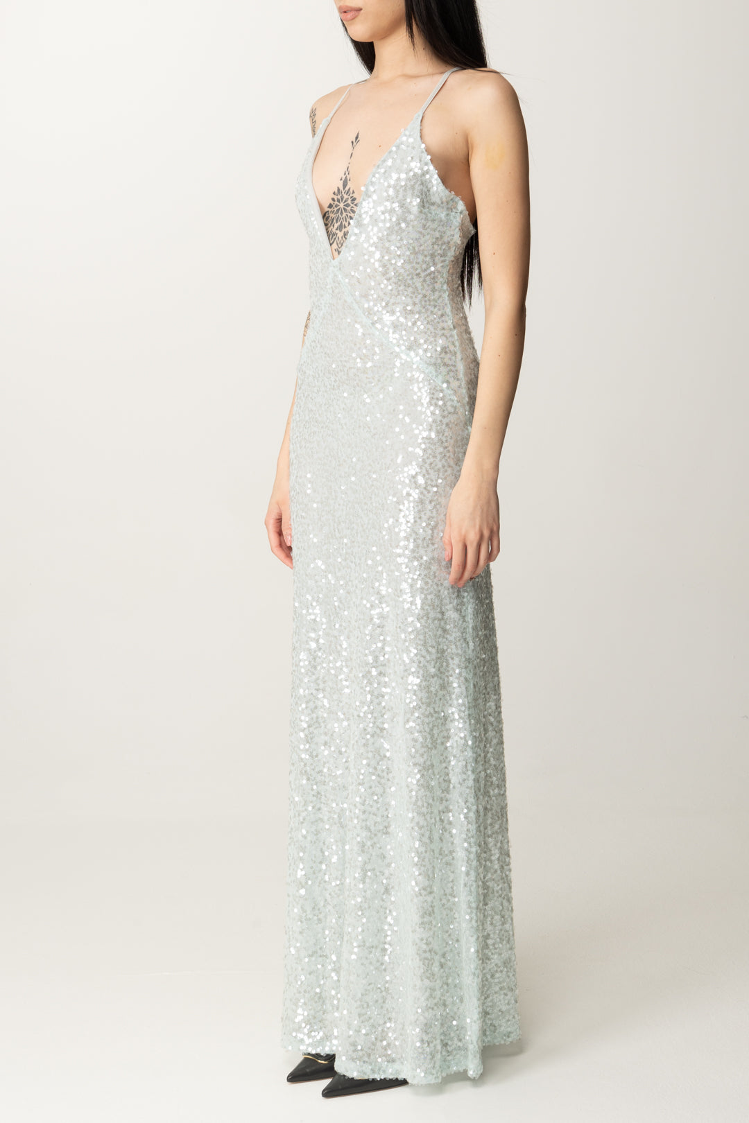 agatha sequin maxi dress Agata Maxi Dress White