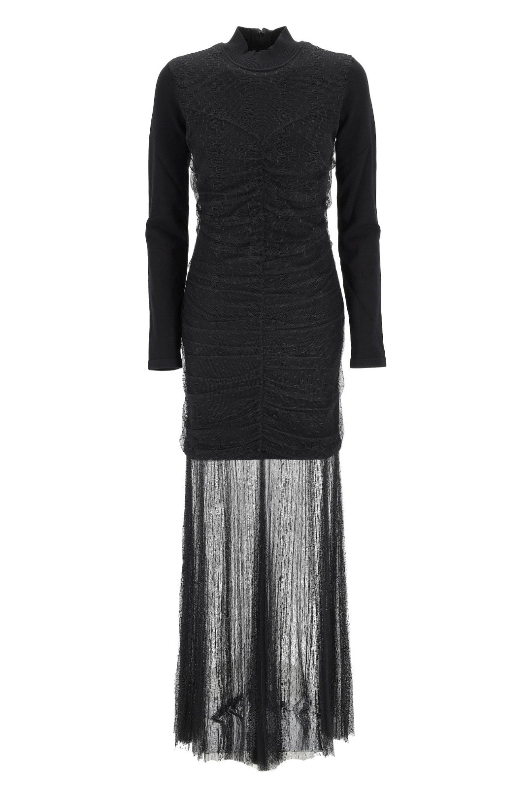 Modella Gonna In Tulle Twin Set Twin-set Donna Abito Lungo In