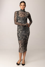 Aniye By Abito Lungo Judy Animalier HYENA