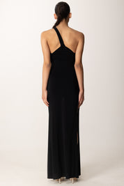 Aniye By Abito Lungo Monospalla Demi BLACK