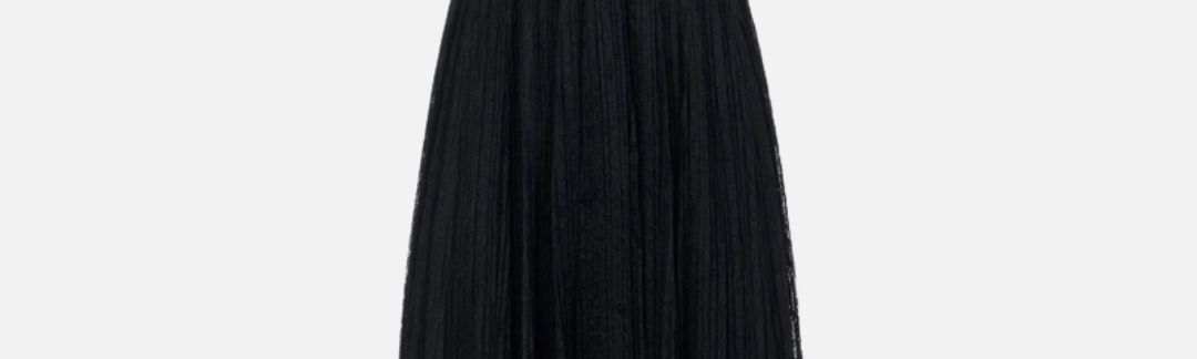 Elisabetta Franchi Abito Midi In Pizzo Floreale AB97266E2 NERO
