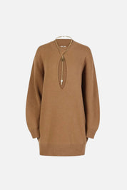 Elisabetta Franchi Abito Mini In Maglia con Dettagli Cut-out AM23T66E2 DAINO