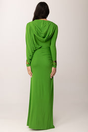 Elisabetta Franchi Abito Red Carpet con Drappeggio AB96165E2 ALOE