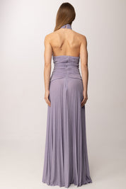 Elisabetta Franchi Abito Red Carpet In Jersey Lamé ABR1861E2 LILLA