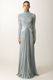 Elisabetta Franchi Abito Red Carpet In Jersey Lurex ABR1256E2 STARLIGHT