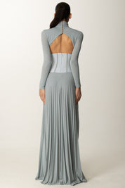 Elisabetta Franchi Abito Red Carpet In Jersey Lurex ABR1256E2 STARLIGHT