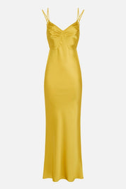 Elisabetta Franchi Abito Red Carpet In Raso ABR3362E2 SUN