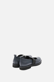 Elisabetta Franchi Bambina Ballerine con Fascia Logo F4A3-E0634-1251816- BLU NOTTE