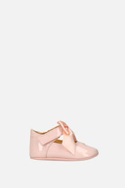 Elisabetta Franchi Bambina Ballerine Vernice con Fiocco In Raso F0A3-E0610-1855R016 ROSA MARSH