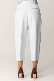 Elisabetta Franchi Bermuda con Bottoni e Dettagli Smoking PA10656E2 STARLIGHT