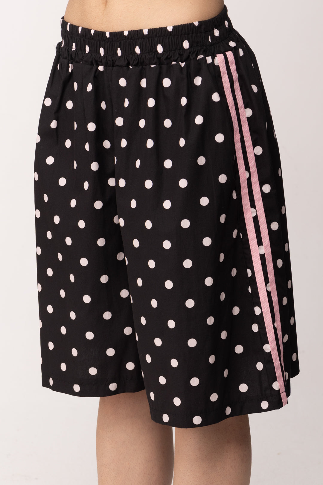 Khloe Femme Bermuda Stampa Pois 26188 NERO/FUXIA