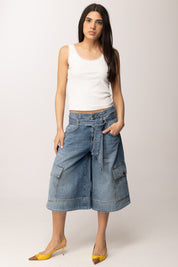 Pinko Bermudai N Jeans 5 Tasche con Fusciacca 106269 A323 PJO