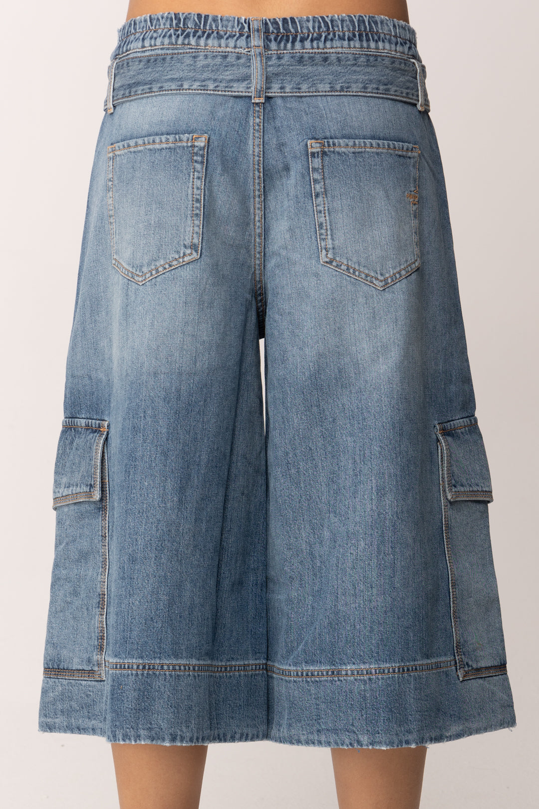 Pinko Bermudai N Jeans 5 Tasche con Fusciacca 106269 A323 PJO