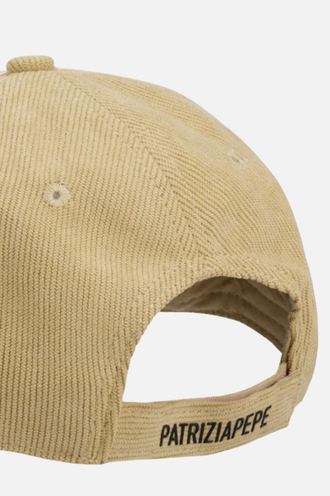 Patrizia Pepe Berretto In Velluto a Coste 8F0051 C0248 ANOMALY BEIGE