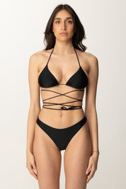 Me Fui Bikini Minimal con Laccetti MF25-0100 BLACK
