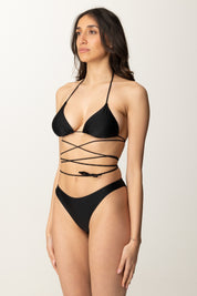 Me Fui Bikini Minimal con Laccetti MF25-0100 BLACK