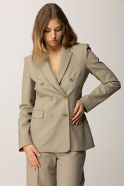 Patrizia Pepe Blazer con Drappeggio 2S1538 A475 WINTER GREIGE